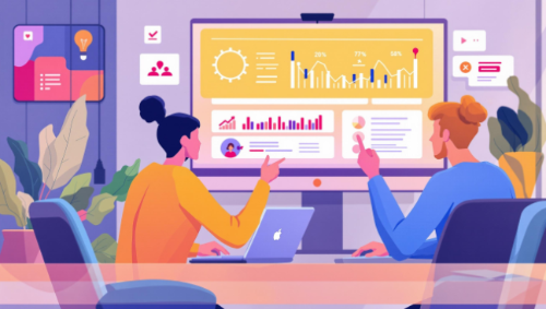 원격 근무 이미지입니다.