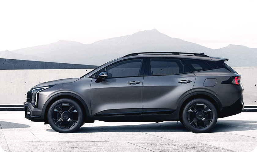 더 뉴 스포티지 외부