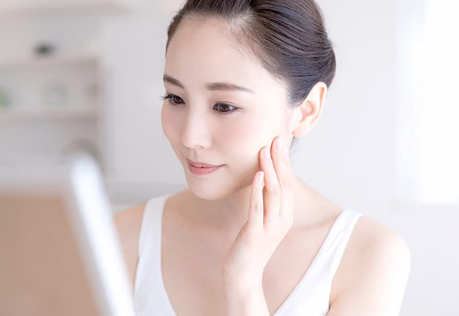 피부가 좋은 여성