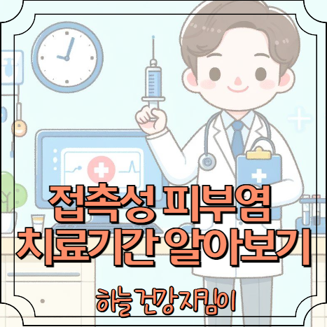 접촉성 피부염 치료기간 알아보기