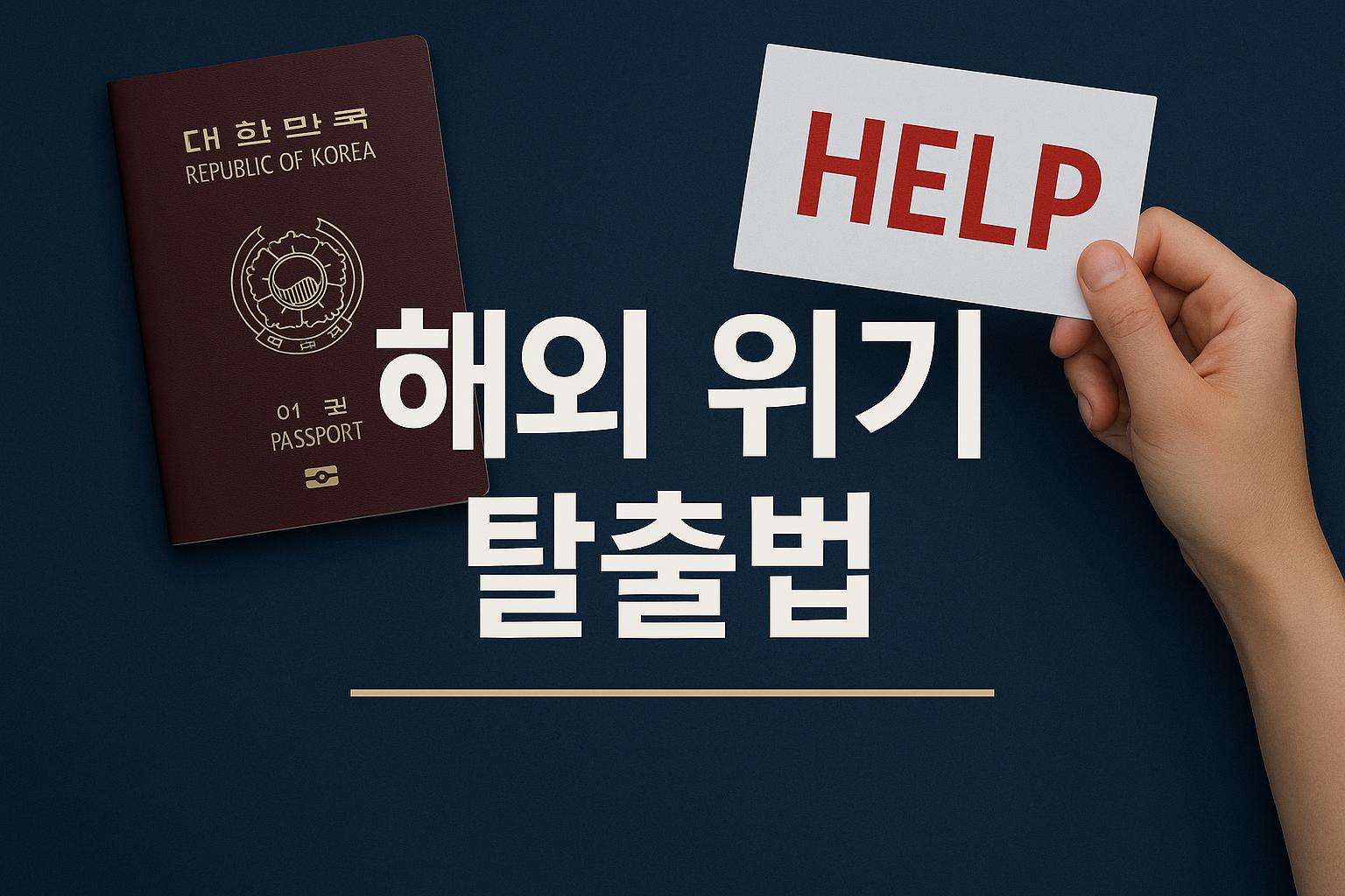해외여행 중 당신을 지켜줄 생존 매뉴얼