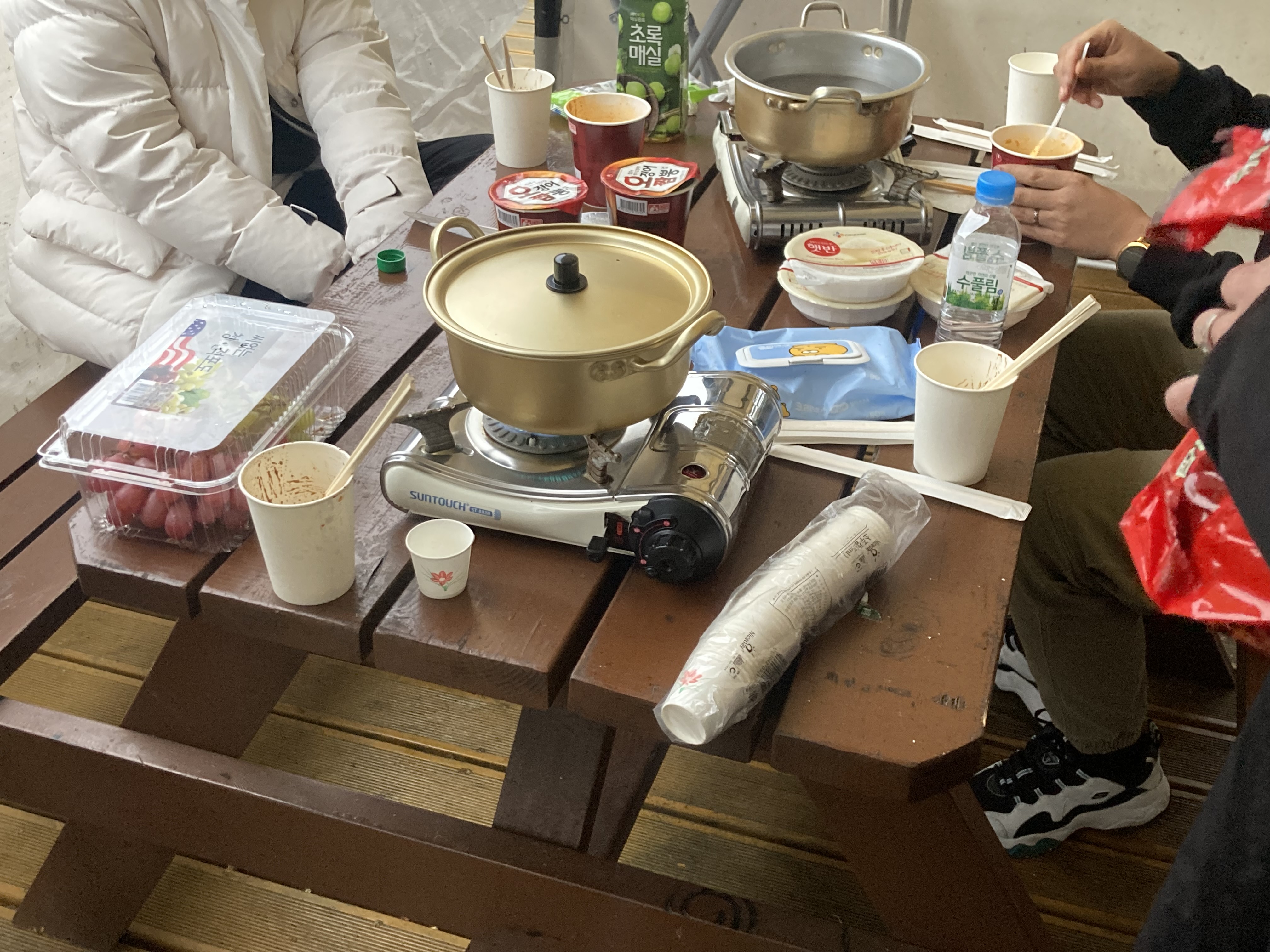 캠프라임 아침