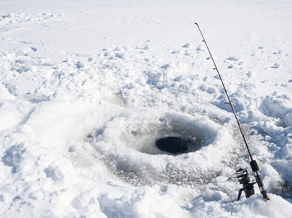 얼음낚시 이미지