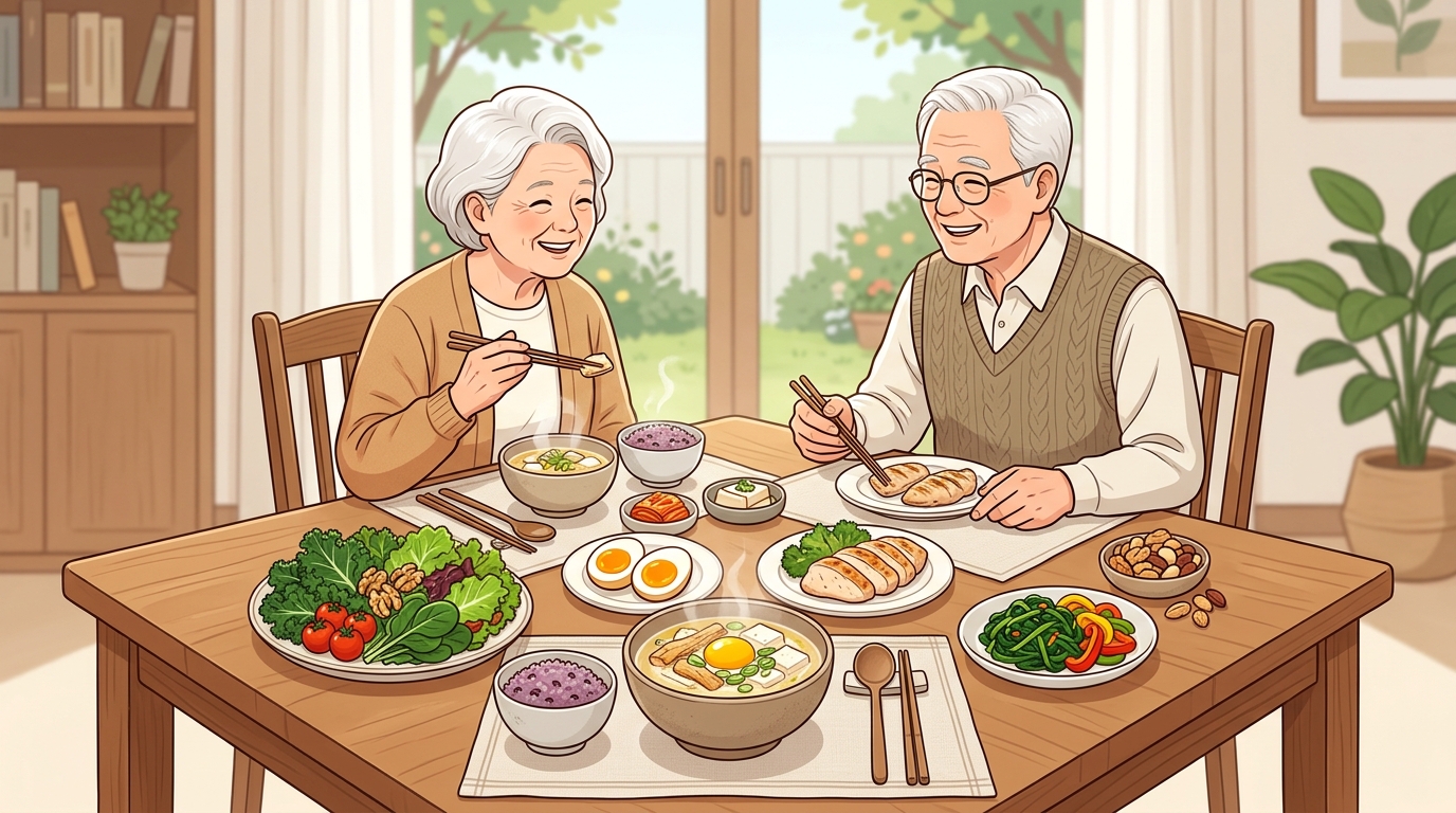 영양: 고단백 식단