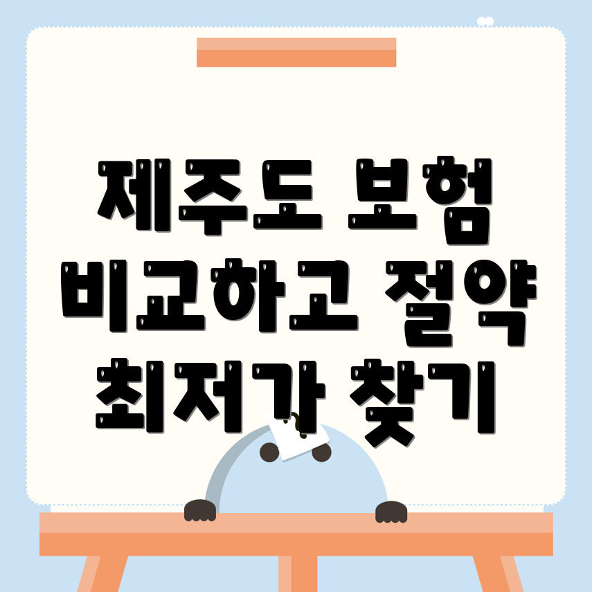 제주도 자동차보험