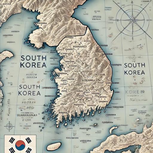 우리나라 지도 크게보기