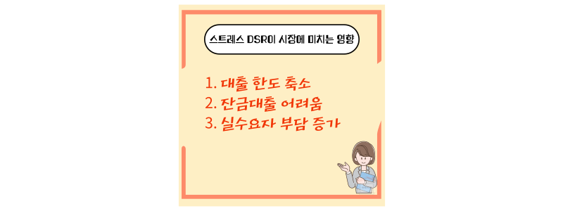 스트레스 DSR 시장 영향