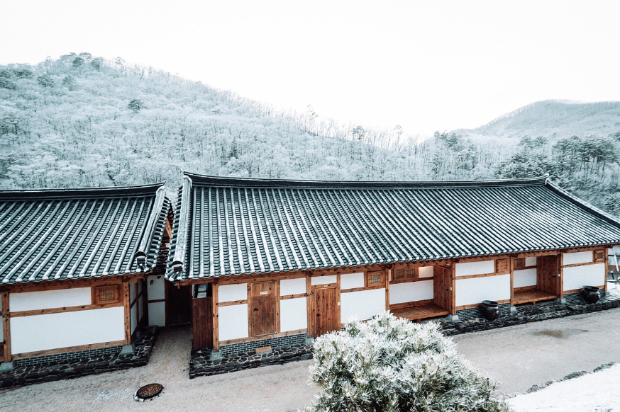 우리나라 전통 겨울 풍경