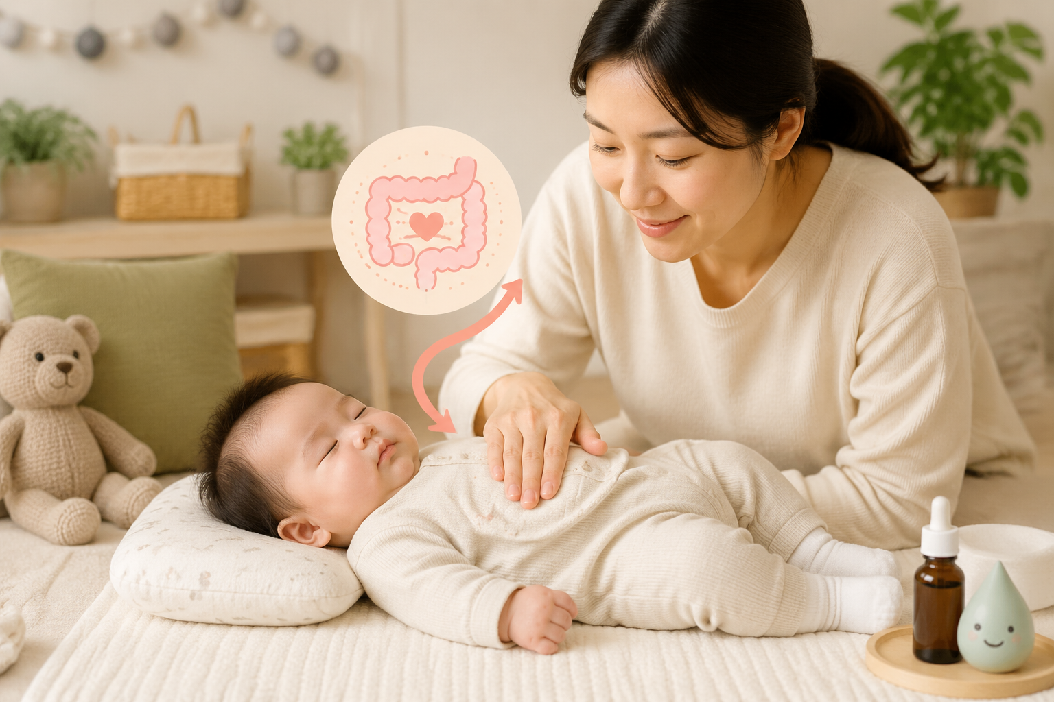 아기 변비 원인과 안전한 관리법
