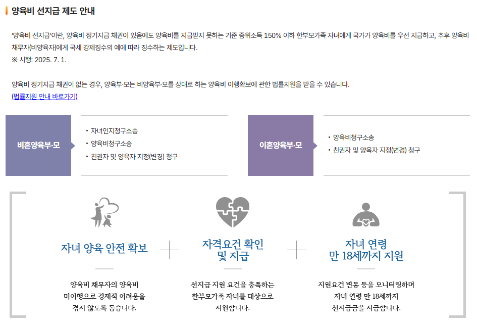 양육비 선지급