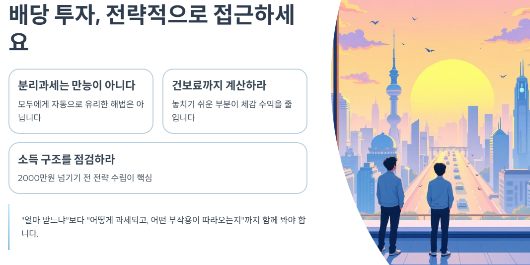배당 투자, 전략적으로 접근하세요