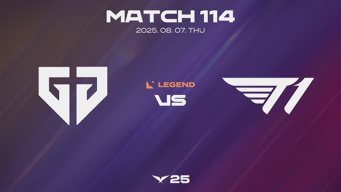 롤드컵 2025 T1 vs Gen.G 결승전 우승