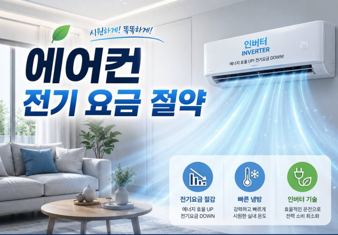 에어컨 전기 요금 절약 방법