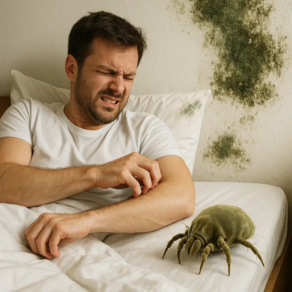 곰팡이 진드기 퇴치법