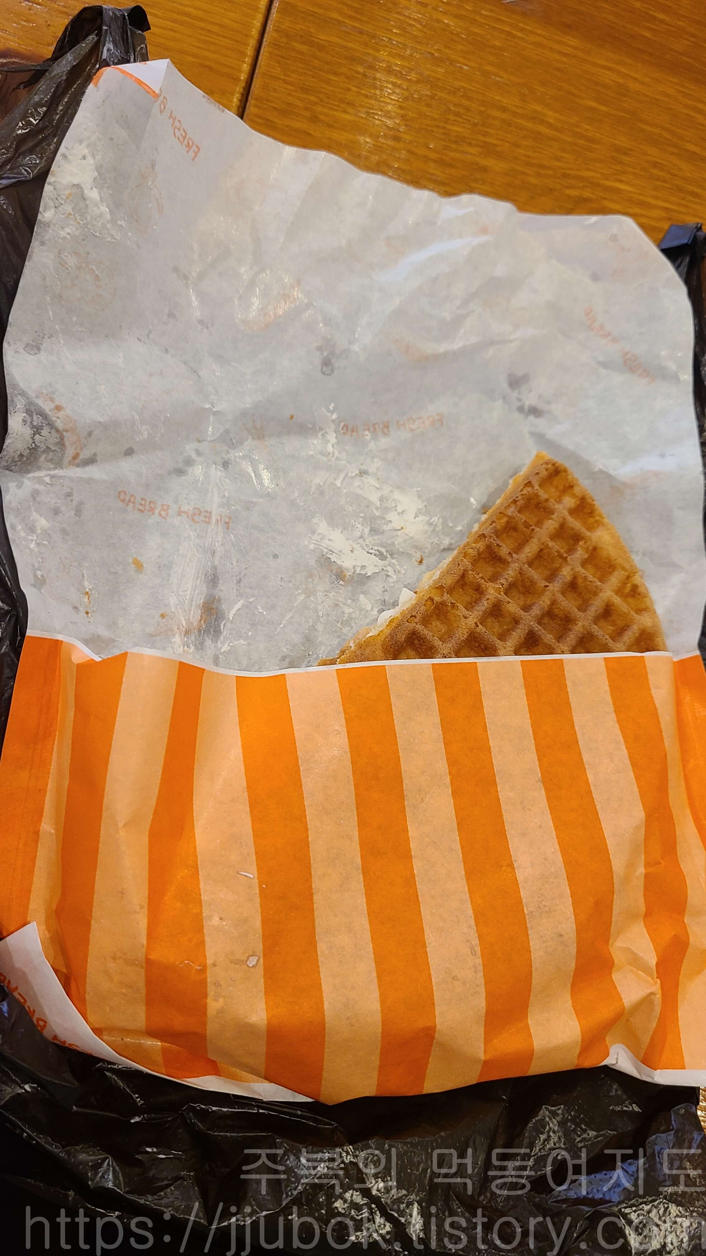 송내역-빅토리스낵-와플-구매