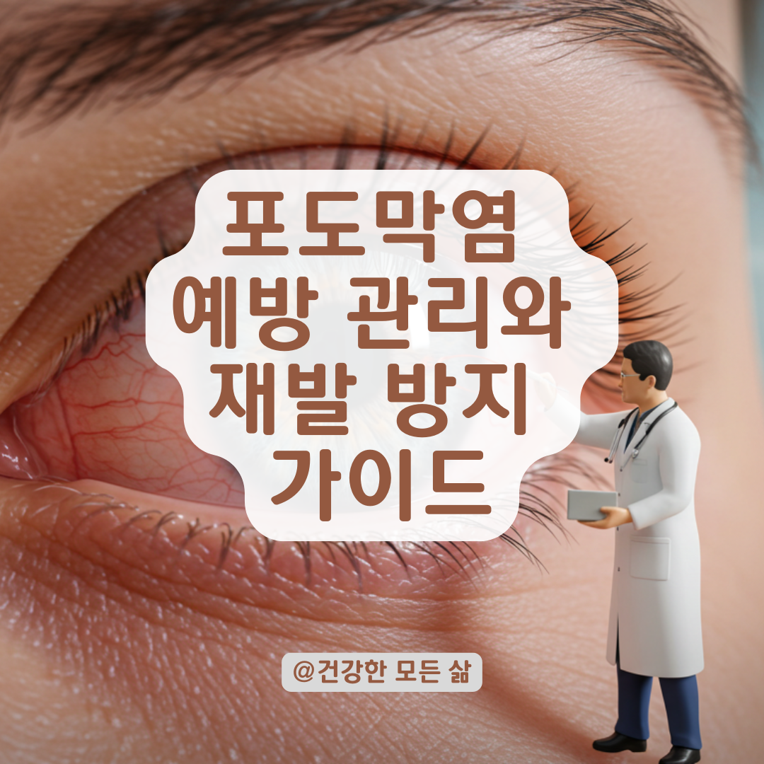 포도막염, 매년 재발 막으려면 꼭 알아야 할 예방 관리법 정리.