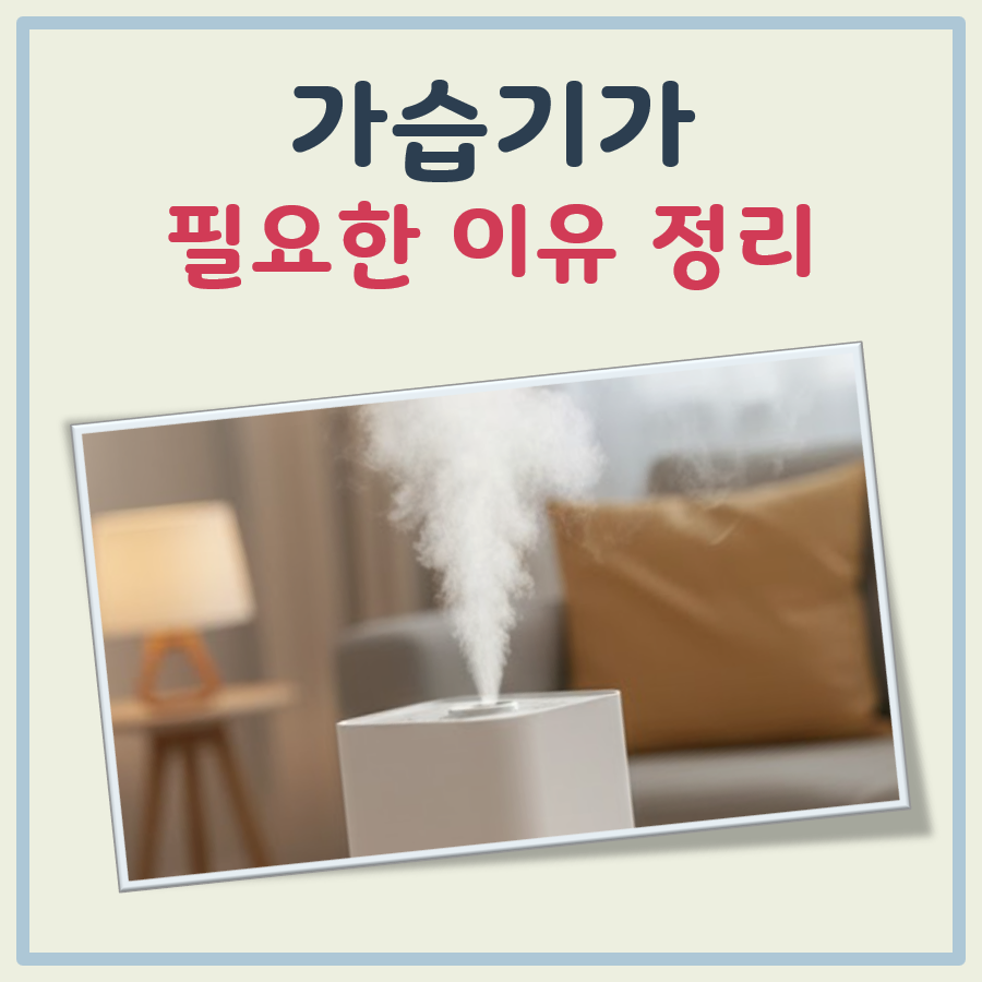 가습기가 필요한 이유 대표 이미지