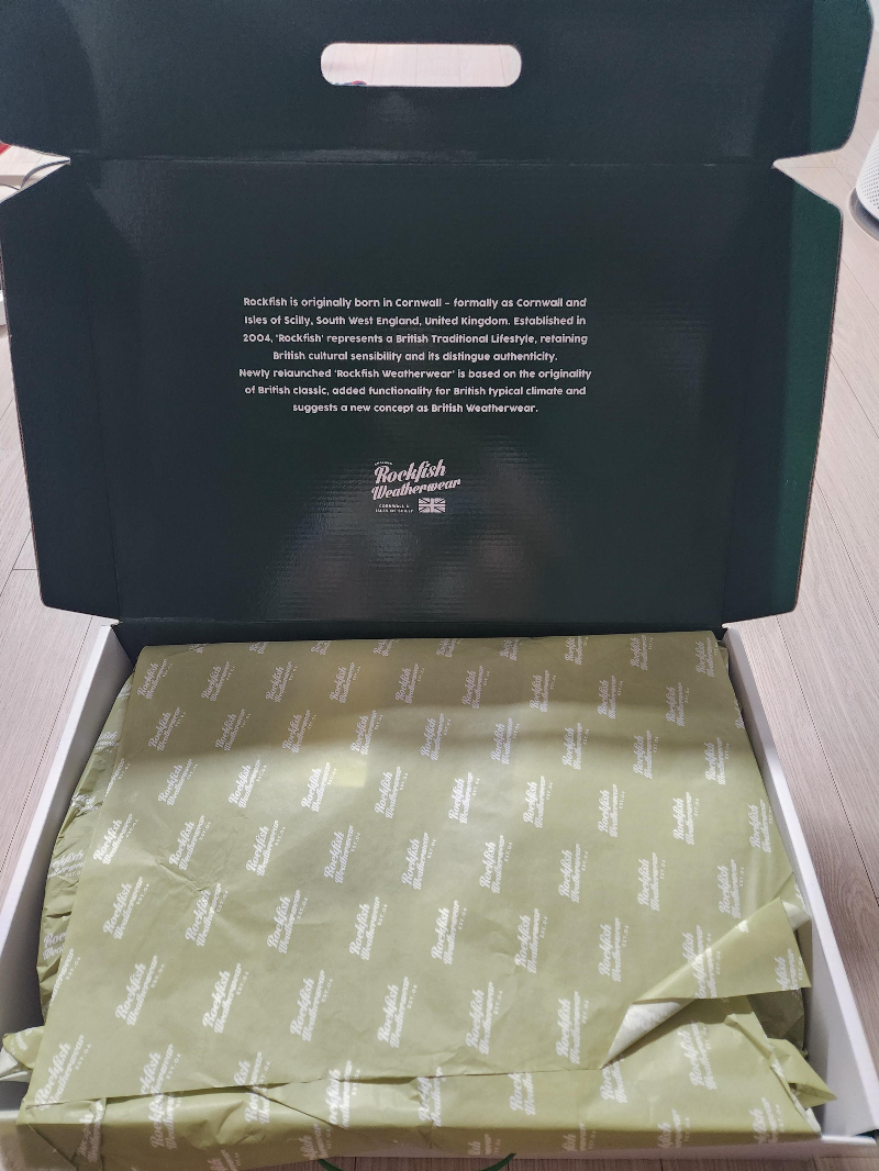 락피쉬 레인부츠 오리지널 레인부츠 롱 블랙