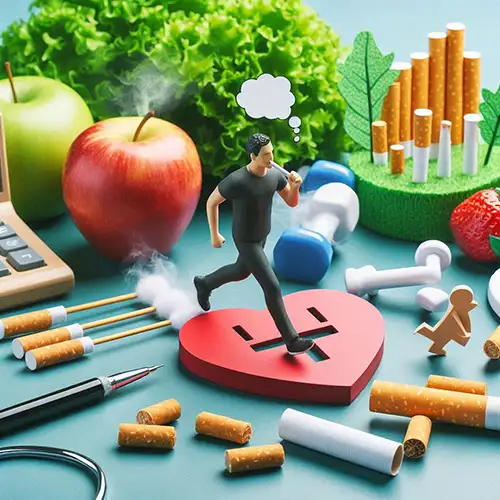 운동, 금연, 스트레스 관리