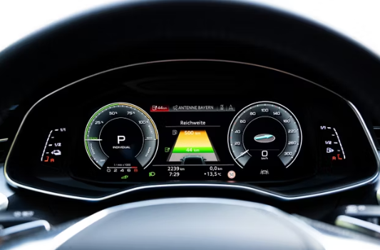 아우디 A7 플러그인 하이브리드 내부 디자인