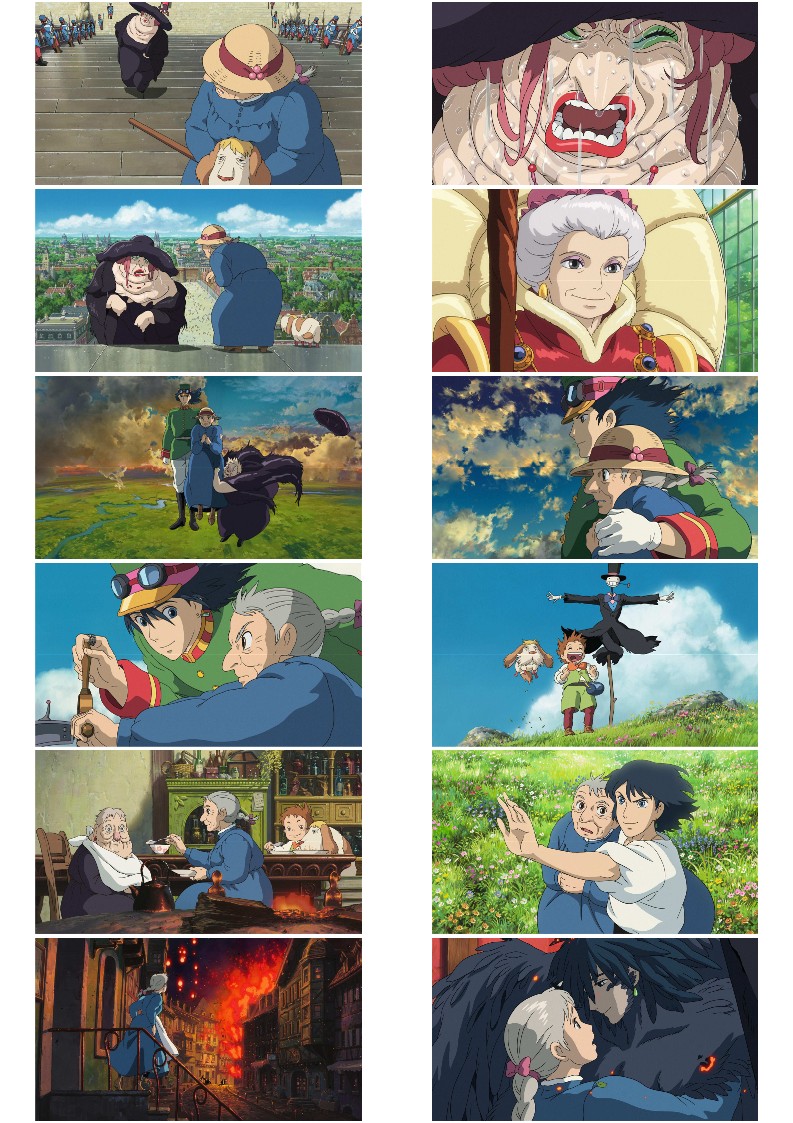 하울의 움직이는 성 배경화면 지브리 컴퓨터 아이패드 아이폰