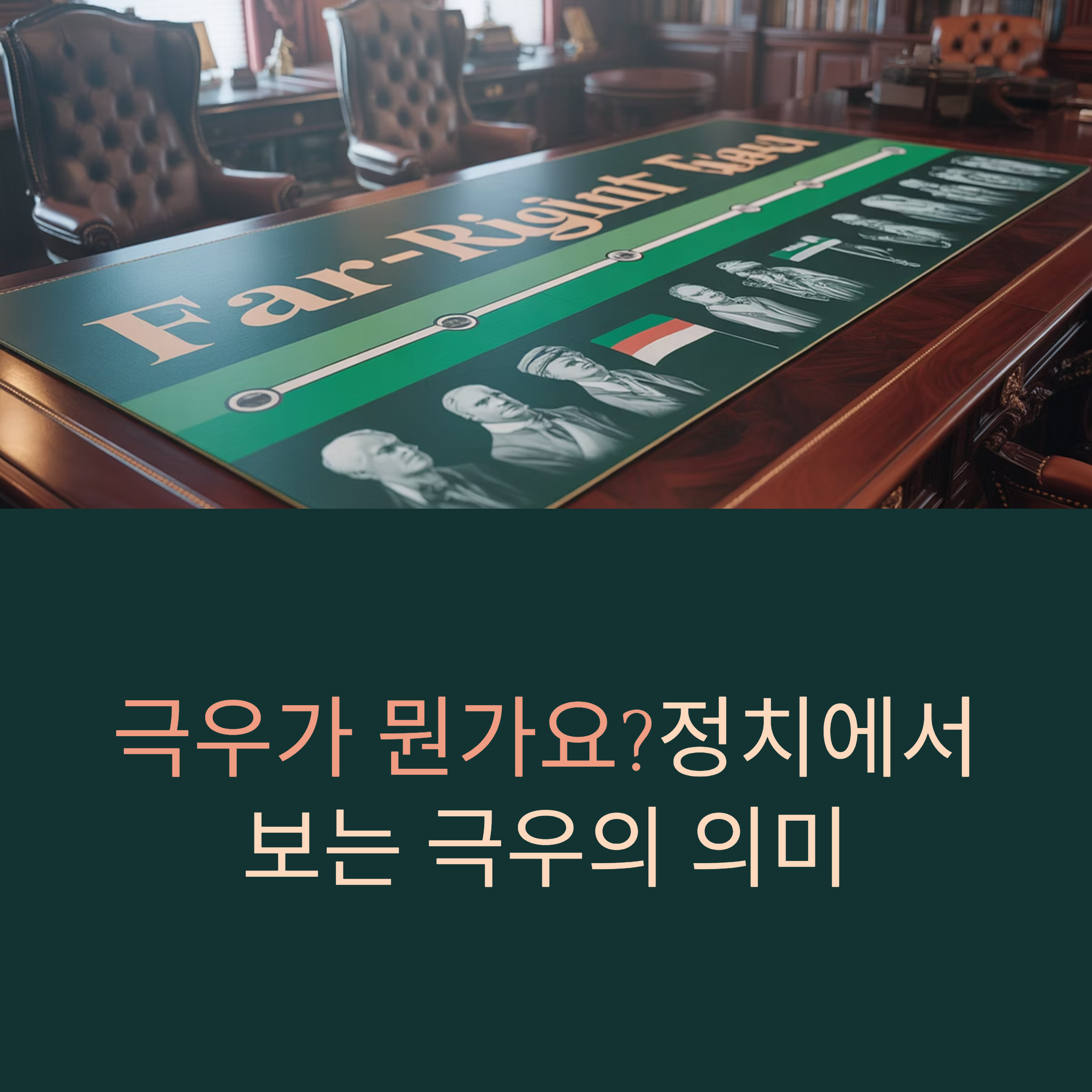 극우가 뭔가요? 정치 스펙트럼에서 보는 극우의 의미