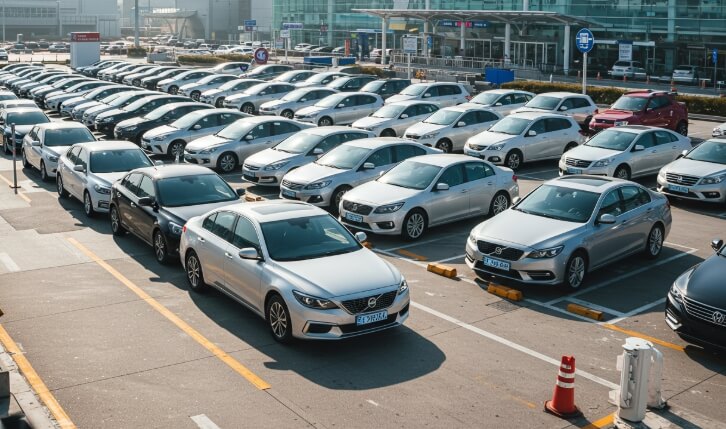 추석 귀향 렌트카 풍경