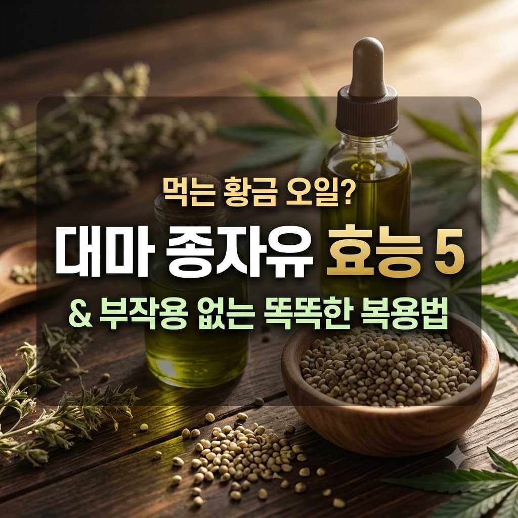 대마 종자유 효능