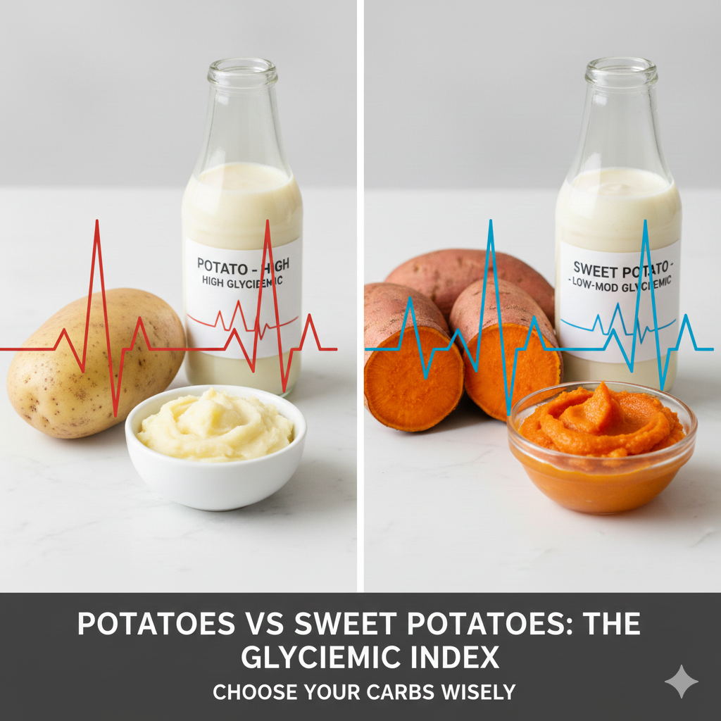 감자와 고구마가 혈당에 미치는 영향