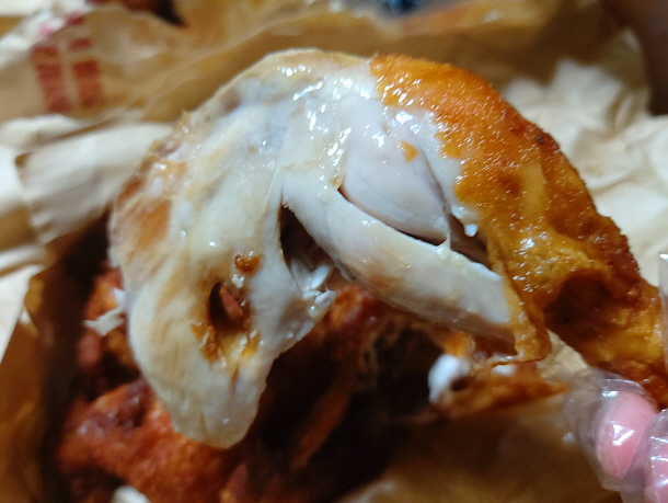 옛날통닭 닭다리