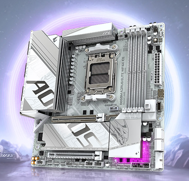 GIGABYTE B850M AORUS ELITE WIFI6E ICE 메인보드 이야기