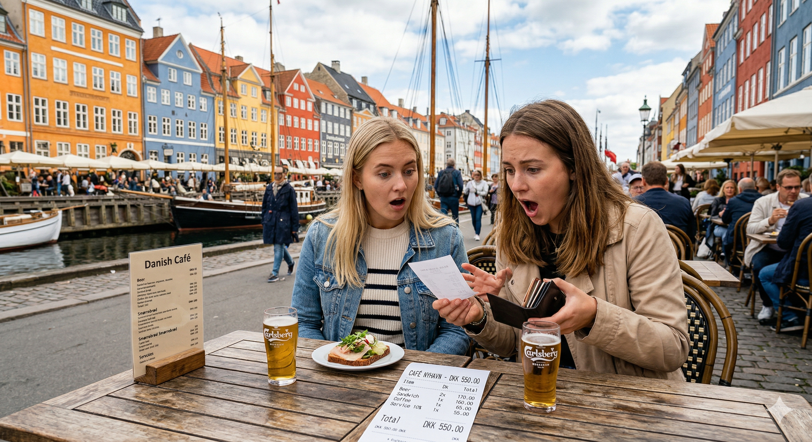 물가가 높은나라 덴마크 여행예산 충분히 고려할 이미지