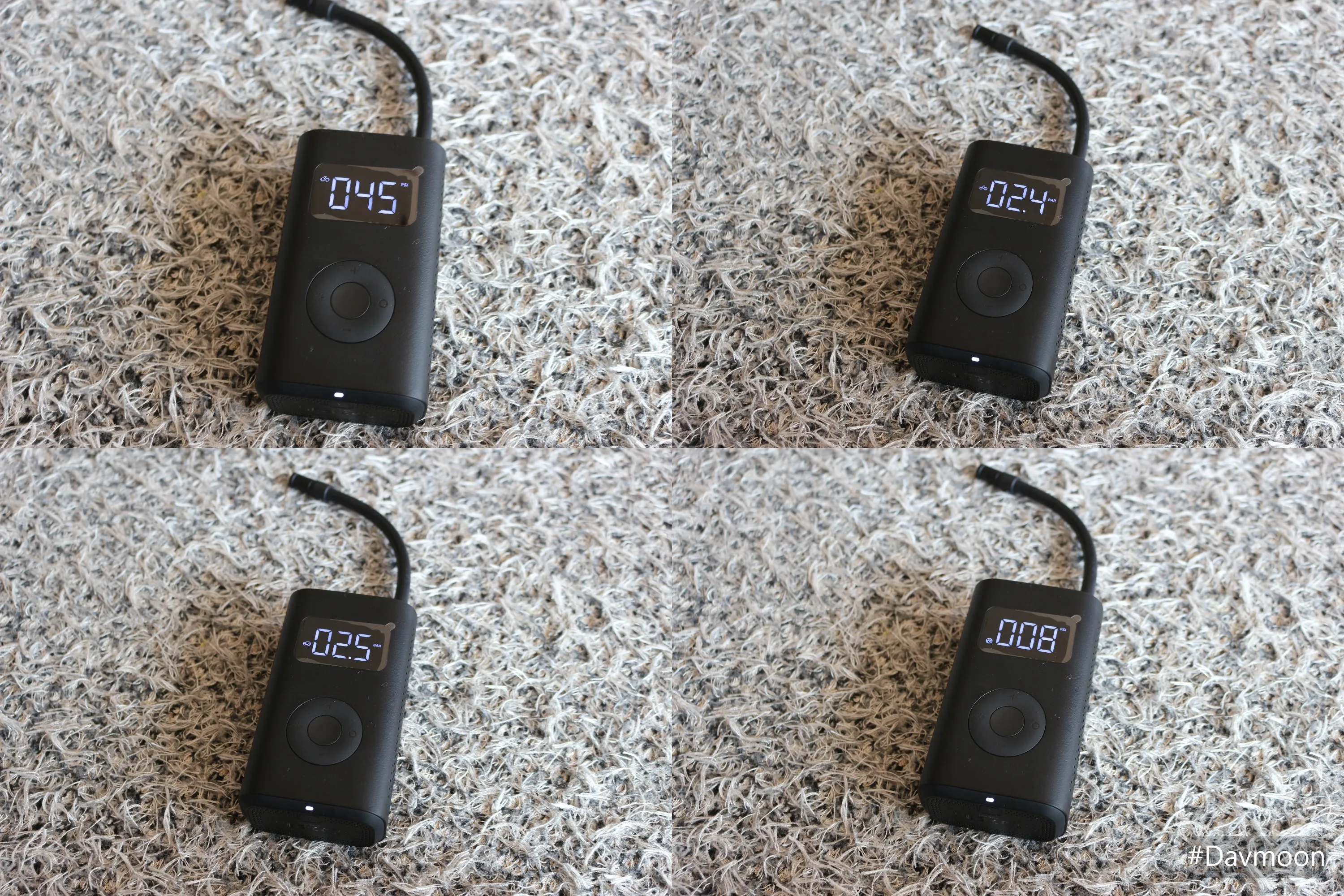 샤오미 전동 에어펌프 모드 종류