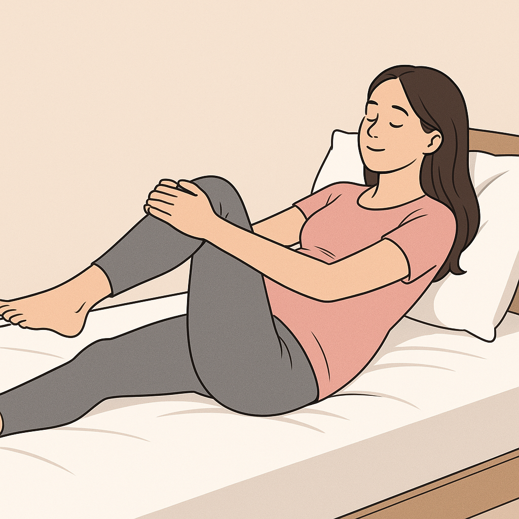 임덧 심함 임산부를 위한 침대 위 5분 운동