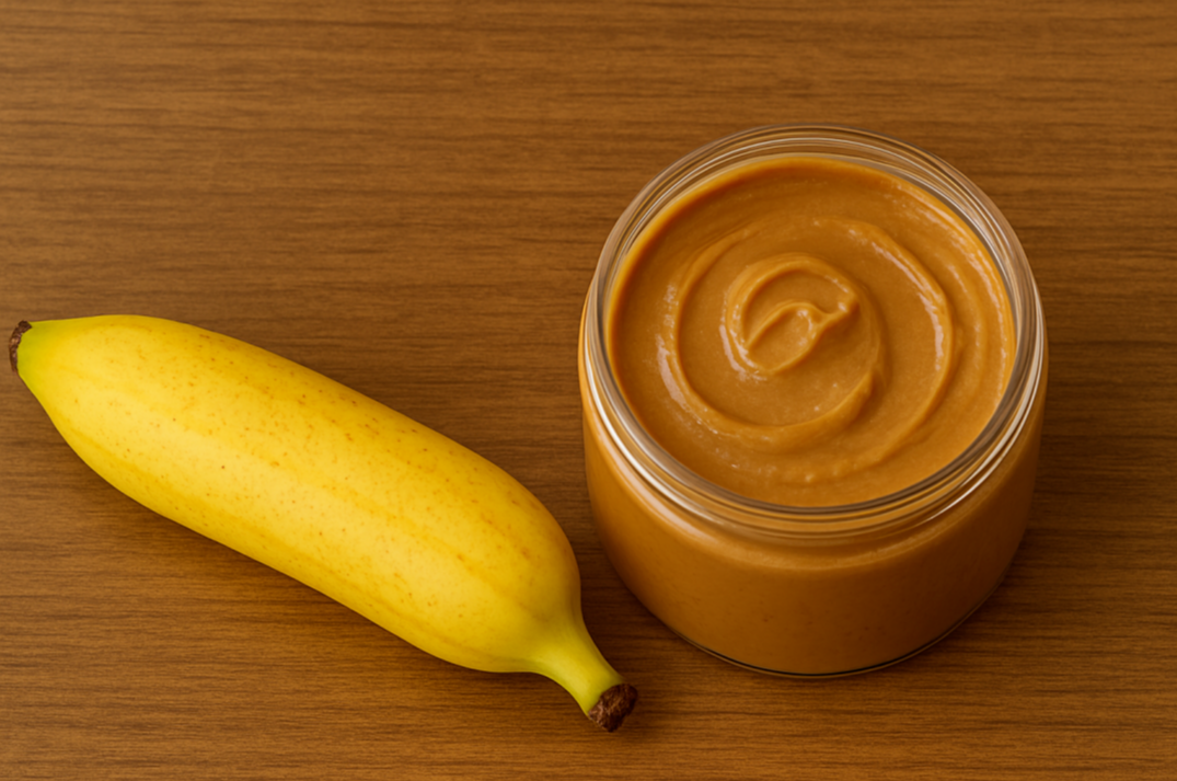 에너지 보충에 좋은 바나나와 땅콩버터 조합, 아침에 간편하게 섭취 가능한 건강식
