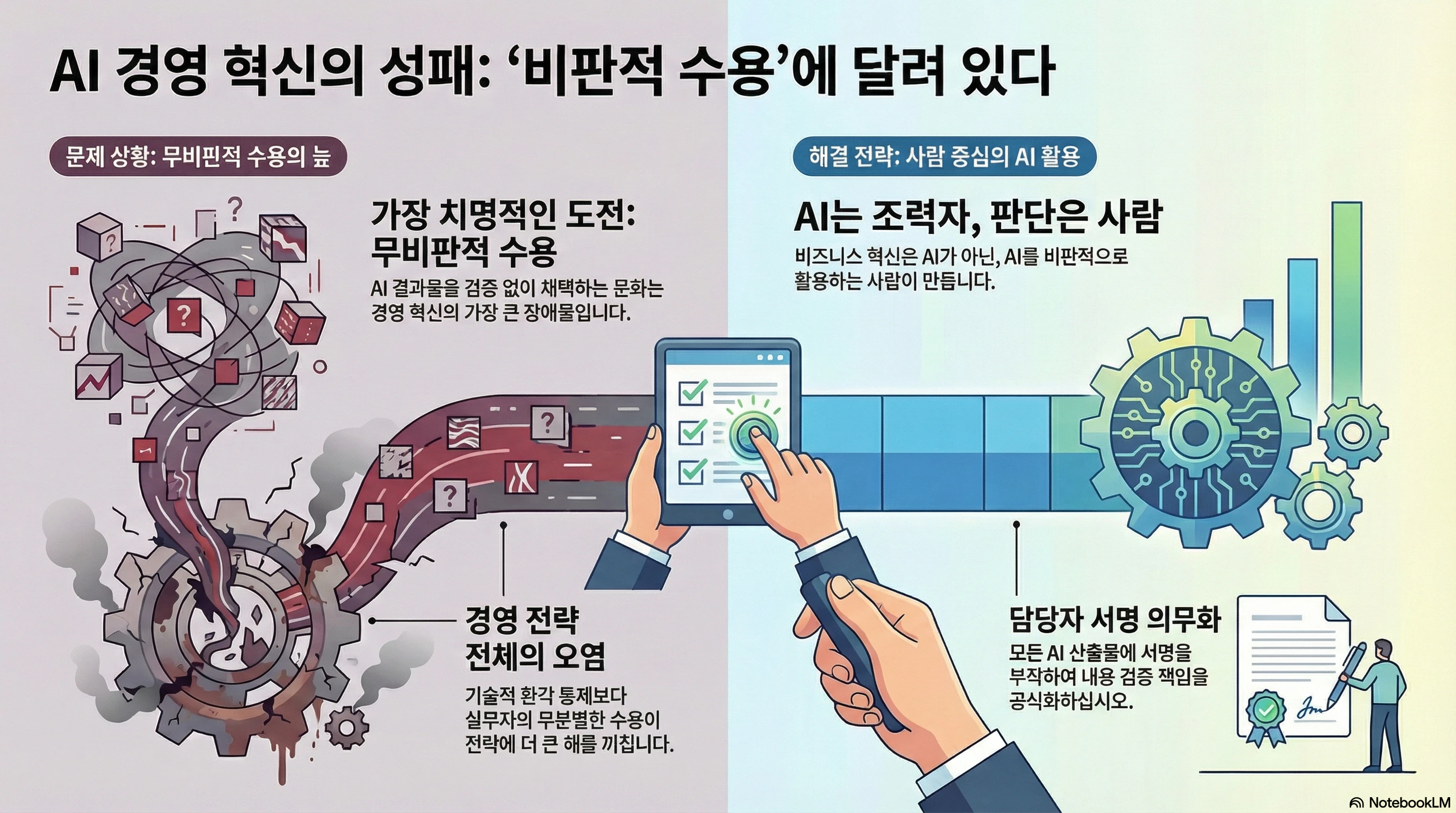 AI 경영 혁신과 비판적 수용