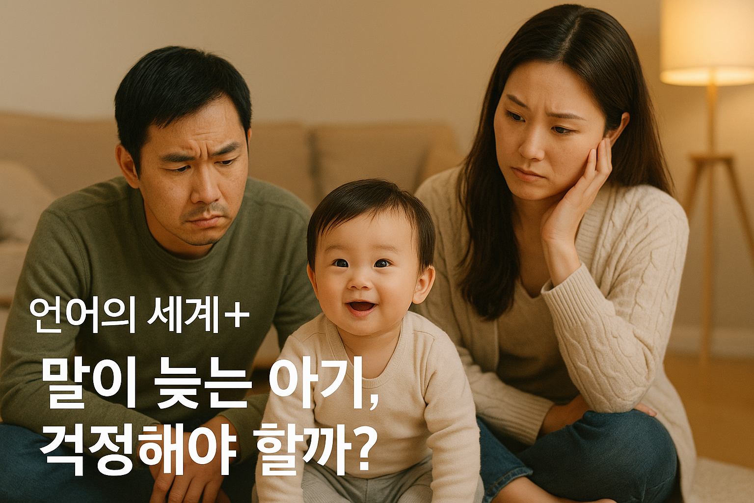 말이 늦는 아기, 걱정해야 할까? 언어 지연 체크리스트