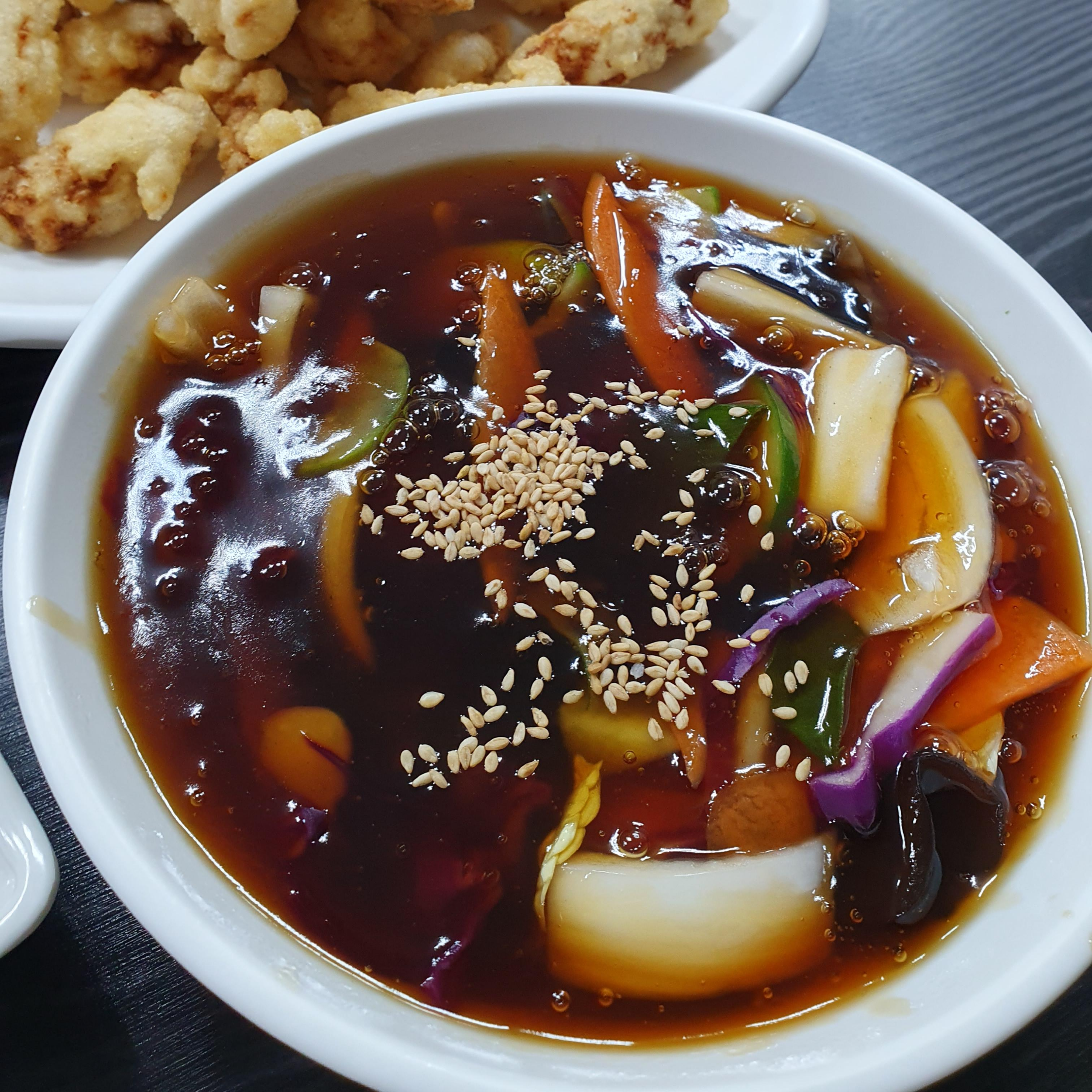 관저동 대성관 중국집 탕수육 소스