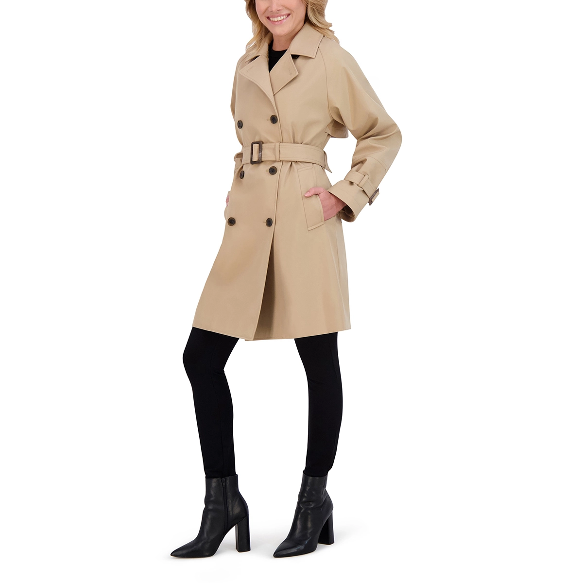 가을 필수템 앤드류 마크 여성 트렌치 재킷, 왜 인기일까?