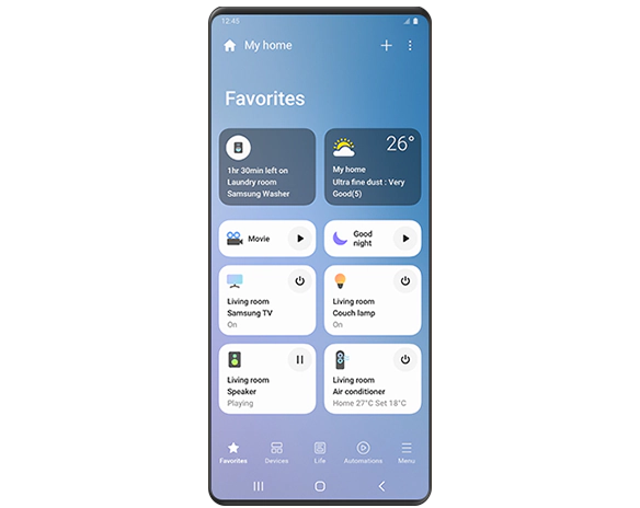 삼성 스마트싱스 전력량 확인