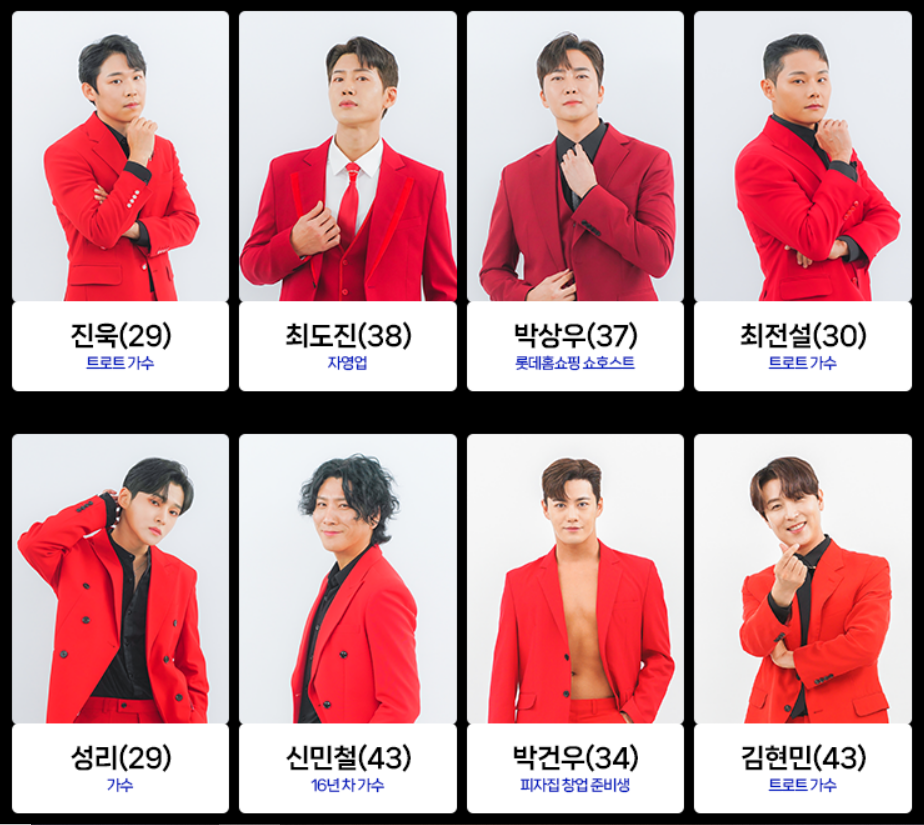 미스터트롯2 - 새로운 전설의 시작 출연자2