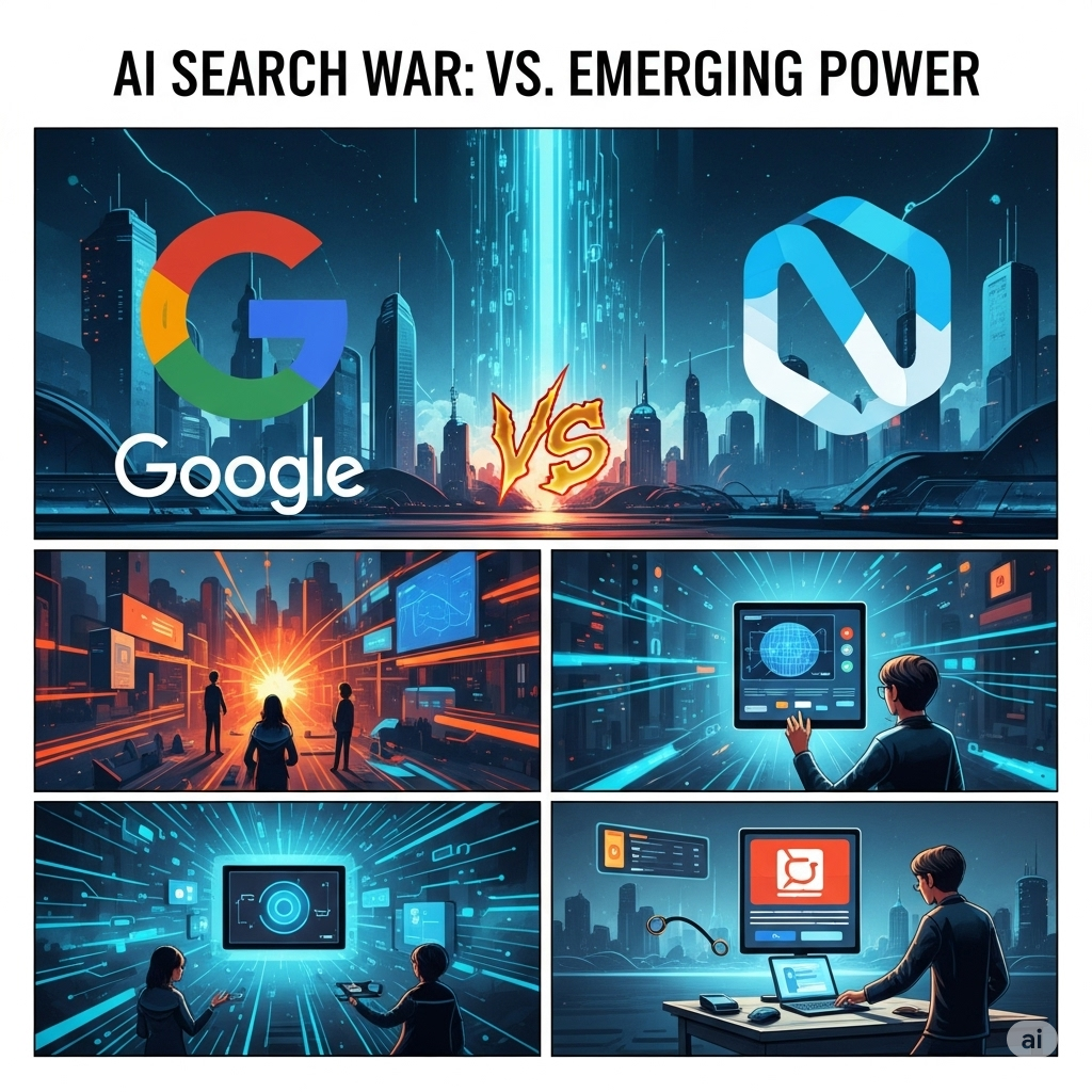 AI 검색 전쟁에 대한 사진