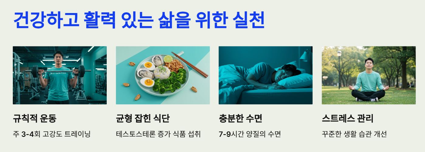 건강하고 활력 있는 삶