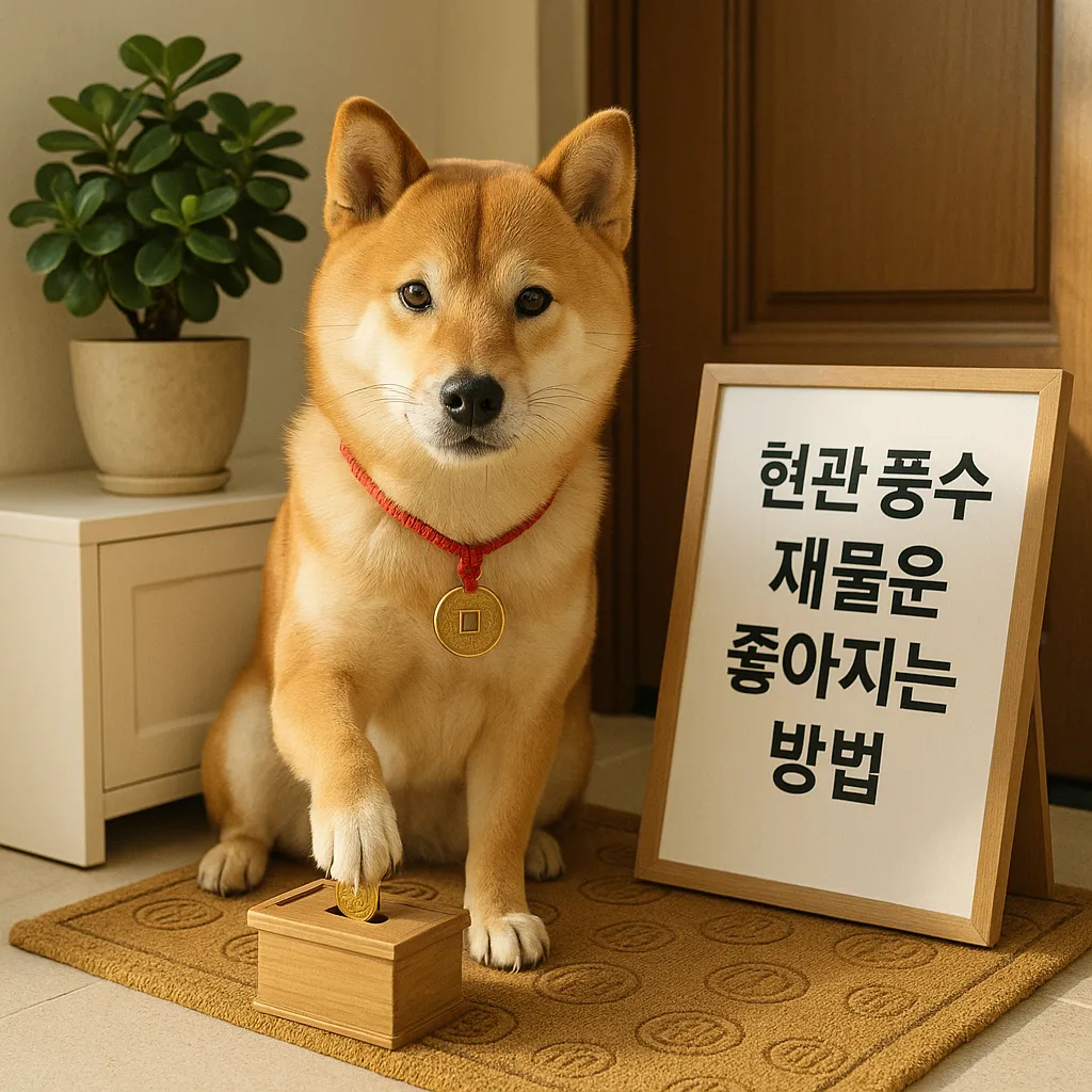 현관 풍수로 재물운 터뜨리는 비밀 아이템 7가지