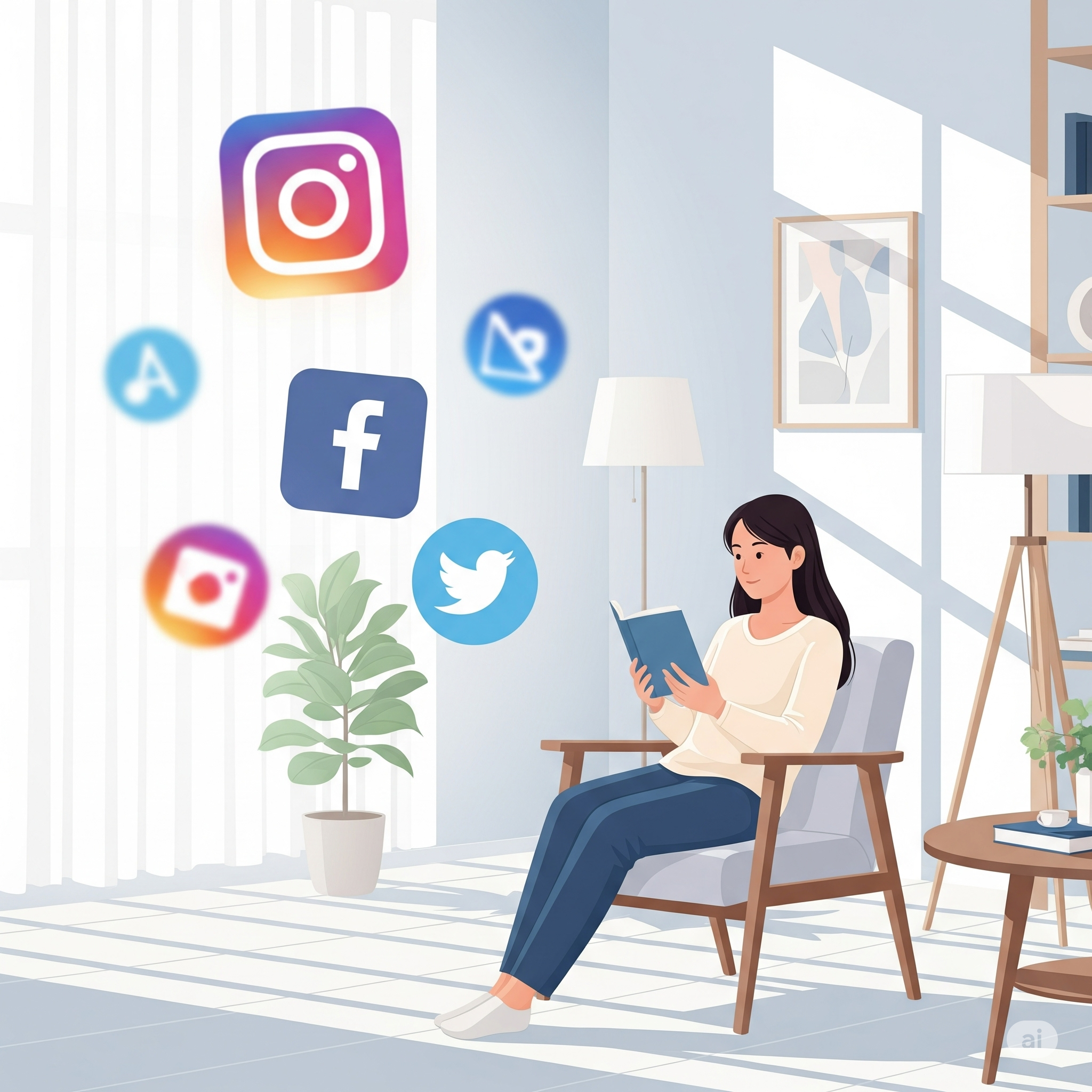 소셜 미디어 디클러터링 방법