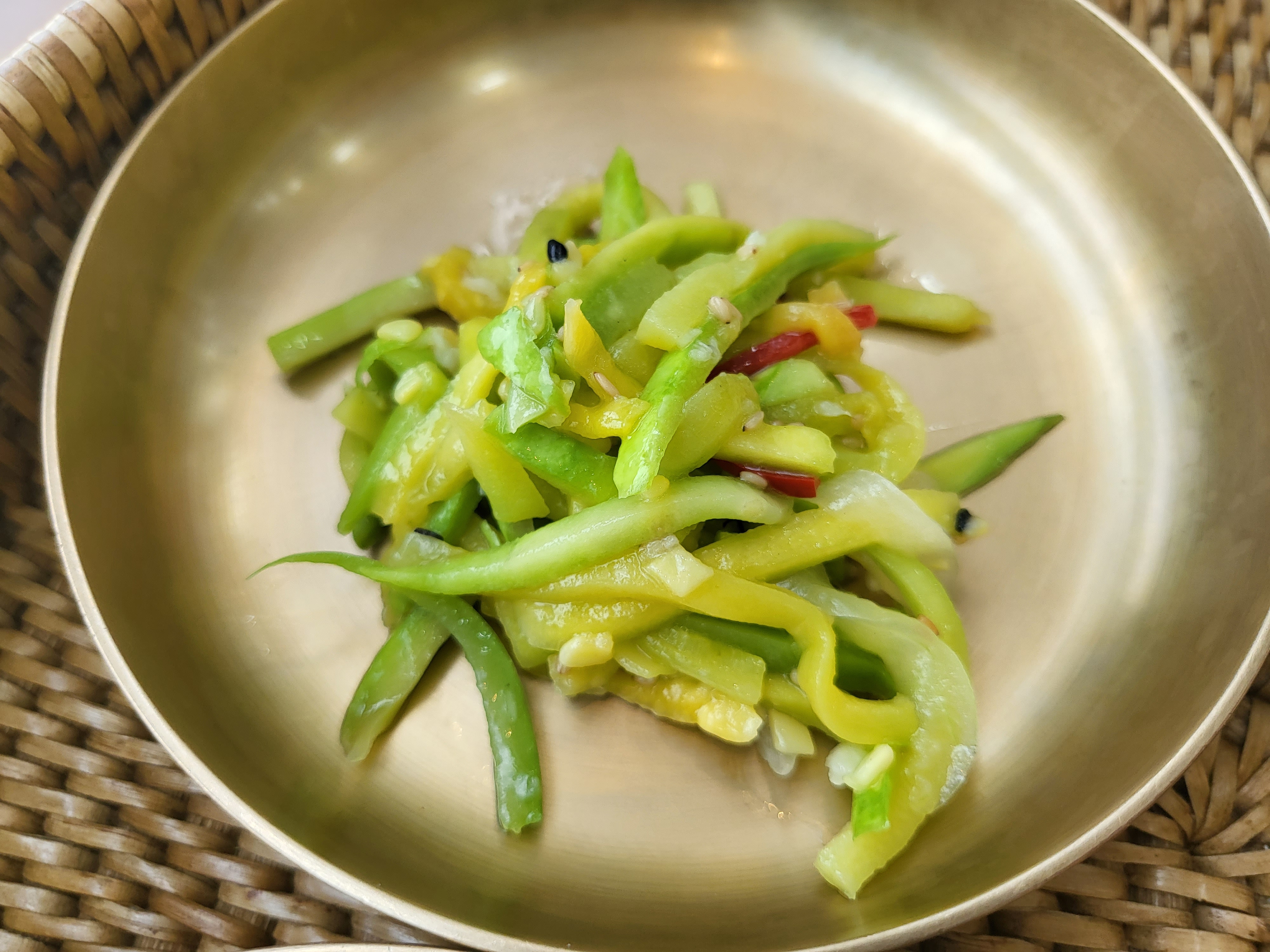 소쿠리밥상 - 호박