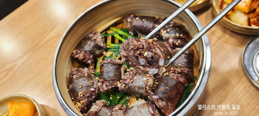 든든하고 깔끔하고 맛있는 순대탕과 꽉찬순대, 남문아바이왕순대탕 회현본점