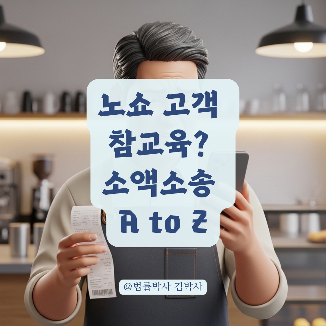 연락 두절된 노쇼 고객 상대 소액심판청구소송 진행 단계!