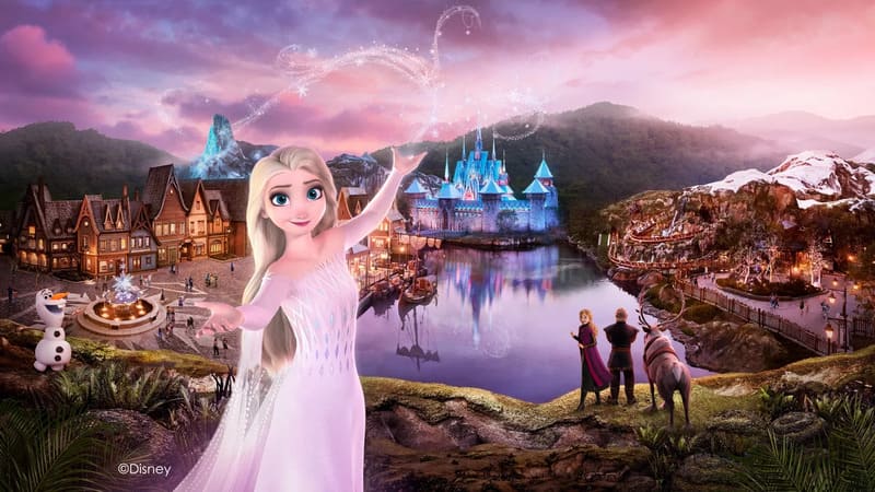 홍콩 디즈니랜드 전경