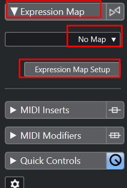압축을 풀고 Expression Map Setup을 클릭
